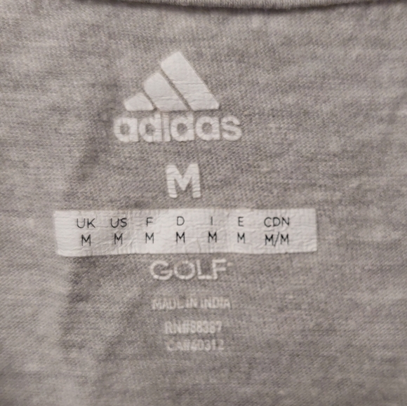ADIDAS Golf Big Logo Tee - Picture 3 of 5